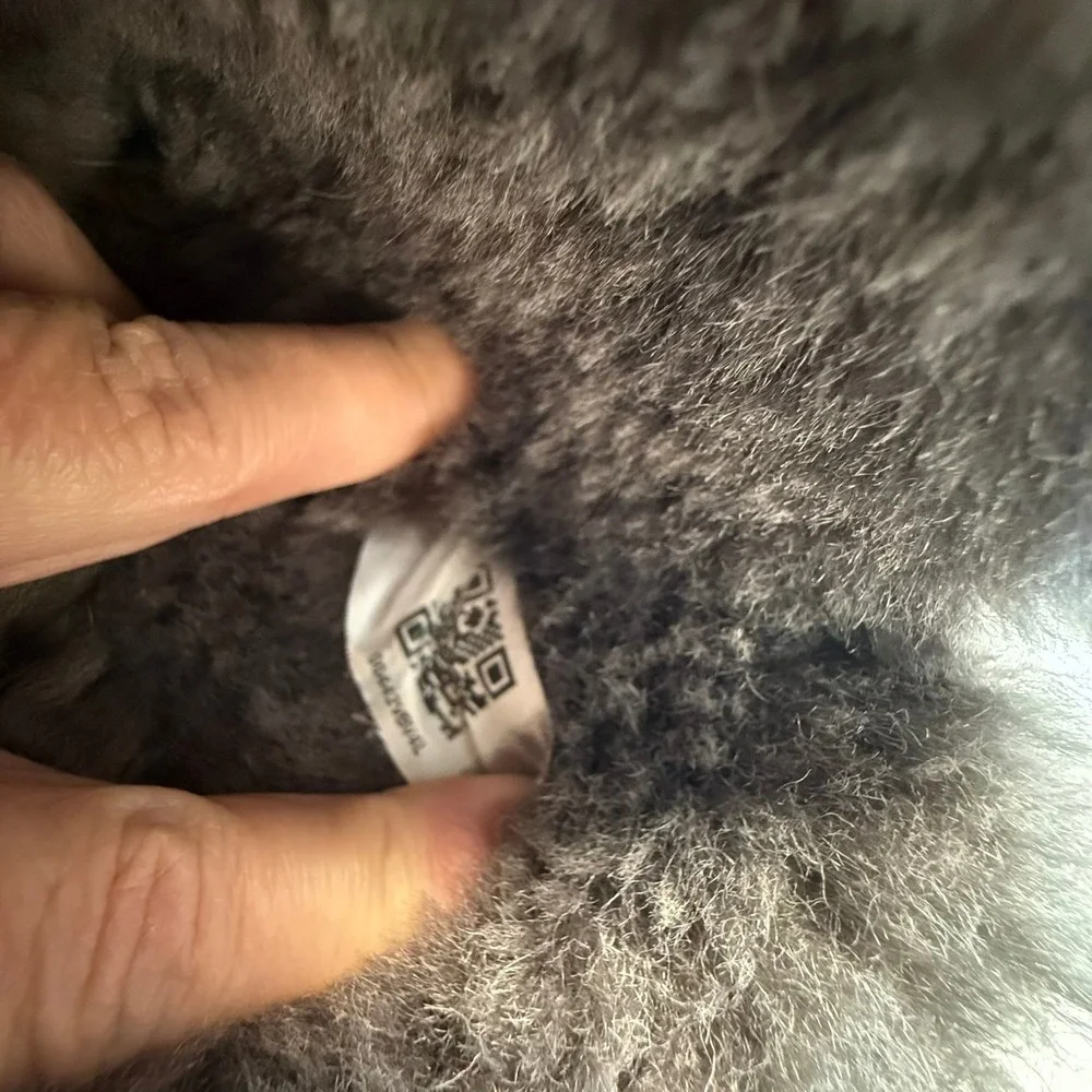 UGG Australia Bailey Button Grey‎ Suede Shearling Boots Womens Shoes